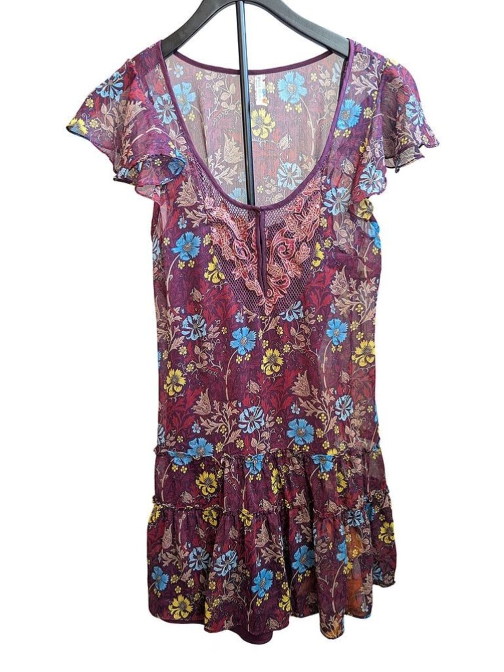 Y2K Vintage Free People Boho Floral dress